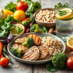 Zdrowa dieta dla mężczyzn po 40-tce: Kluczowe zasady i menu
