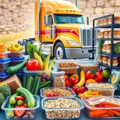 Zdrowa dieta kierowcy tira: Praktyczne porady i jadłospis