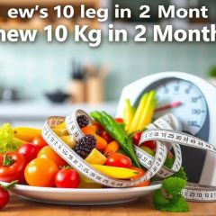 Jak schudnąć 10 kg w 2 miesiące? Skuteczny plan diety