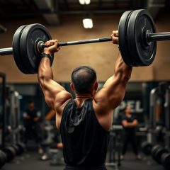 OHP – jak poprawnie wyciskać sztangę nad głowę dla siły i masy?