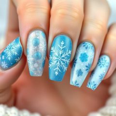 Śnieżynki na paznokciach – trendy i jak je stworzyć krok po kroku