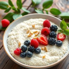 Kasza manna – zdrowe właściwości, wartości odżywcze i zastosowanie