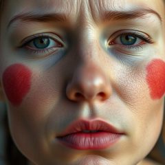 Czerwone plamy na twarzy – przyczyny, objawy i skuteczne leczenie