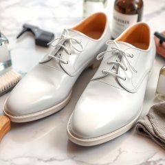 Jak skutecznie wyczyścić białe skórzane buty? Sprawdź porady i metody